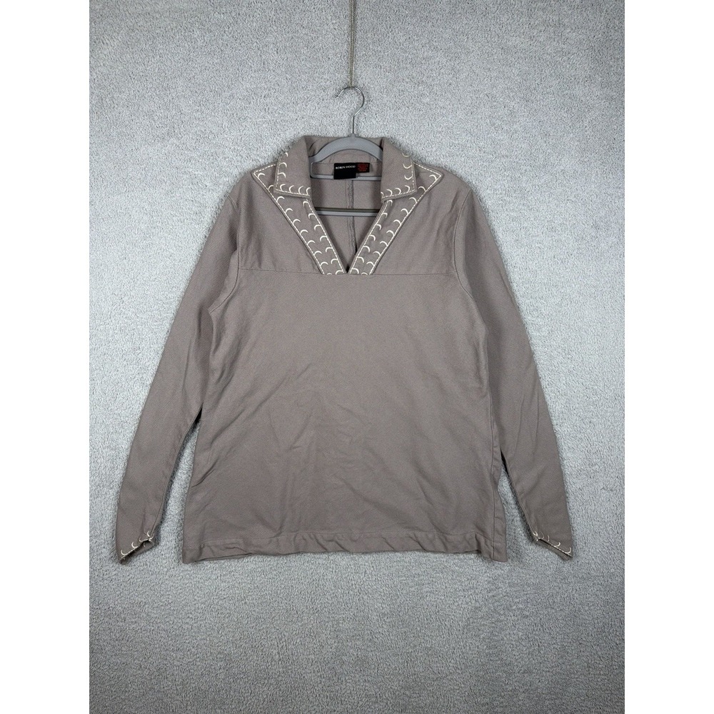 Robin Hood Universal Studios‎ Robin Hood Unisex Knit Top Embroidered Collar Sz S